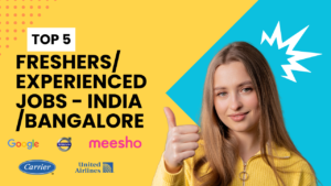 Top 5 India/Bangalore company